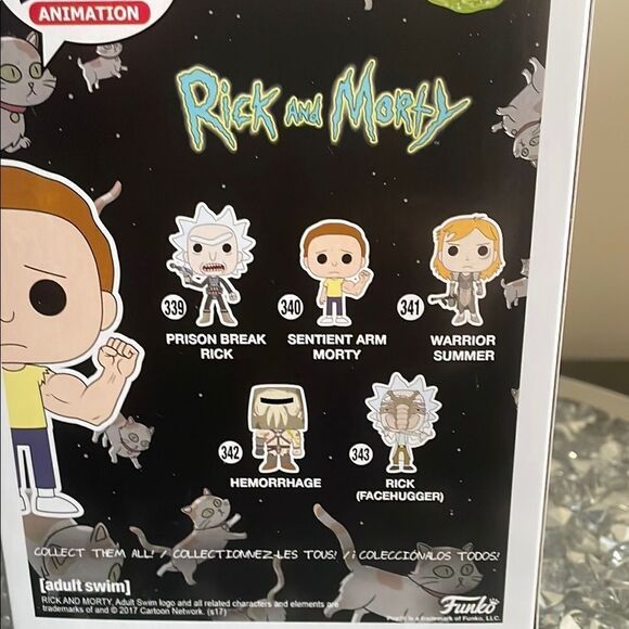 Funko Pop! Rick and Morty Sentient Arm Morty #340 - Picture 6 of 8